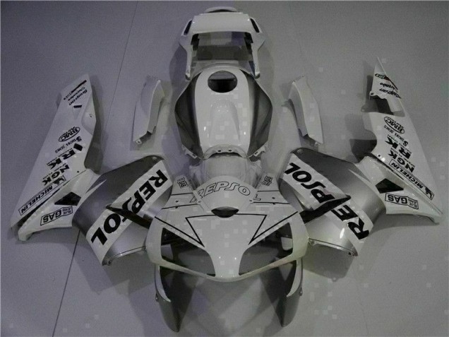 CBR 600 RR 2003-2004 Verkleidungen - Weiß Repsol