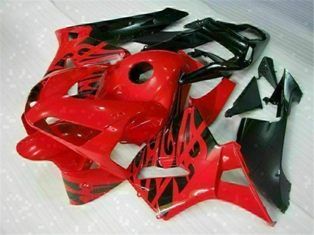 CBR 600 RR 2003-2004 VollVerkleidungen & Plastik - Rot Schwarz CBR 600 RR 2003-2004 VollVerkleidungen & Plastik - Rot Schwarz