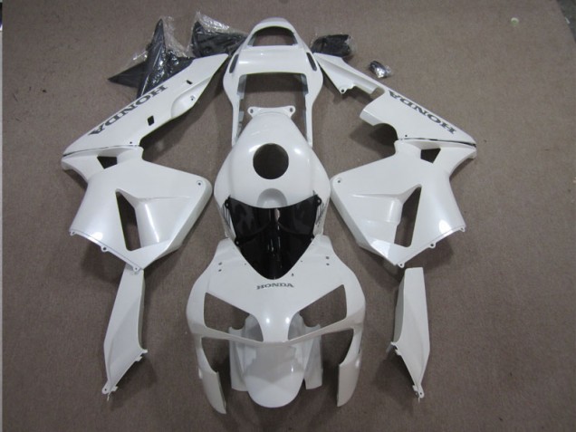 CBR 600 RR 2003-2004 VollVerkleidungen & Plastik - Weiß
