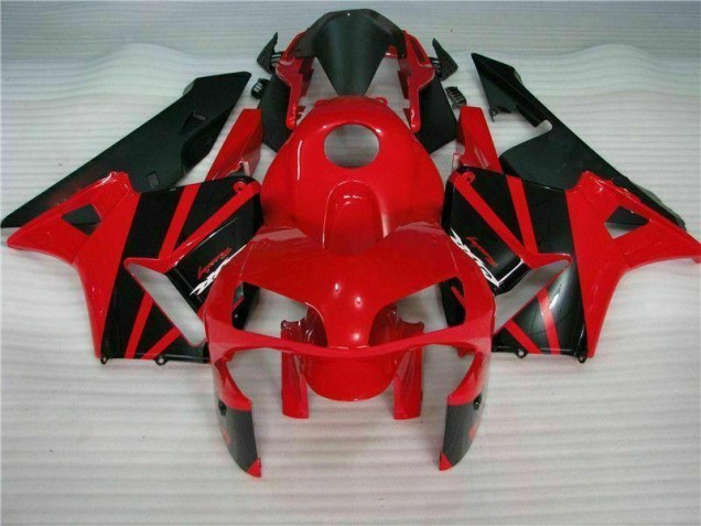 CBR 600 RR 2003-2004 Vollverkleidung - Rot Schwarz