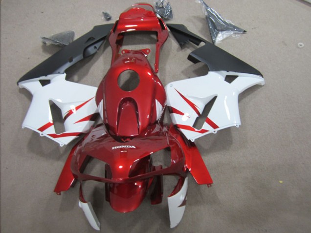 CBR 600 RR 2003-2004 Vollverkleidung - Rot Weiß CBR 600 RR 2003-2004 Vollverkleidung - Rot Weiß