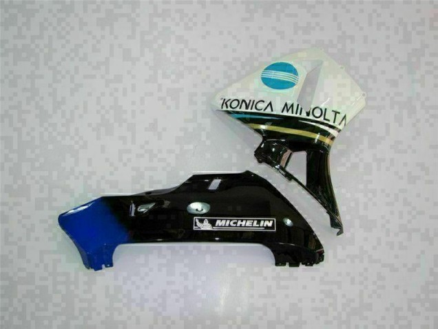 CBR 600 RR 2003-2004 Vollverkleidung - Weiß Schwarz