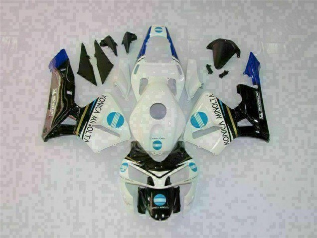 CBR 600 RR 2003-2004 Vollverkleidung - Weiß Schwarz