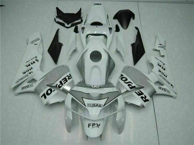 CBR 600 RR 2005-2006 Motorrad Verkleidungen - Weiß