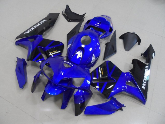 CBR 600 RR 2005-2006 Verkleidung - Blau Schwarz