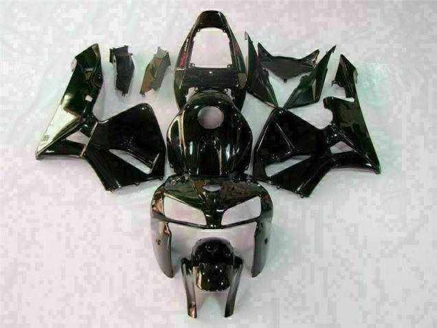 CBR 600 RR 2005-2006 Verkleidung - Glänzend Schwarz