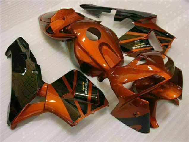 CBR 600 RR 2005-2006 Verkleidung - Orange Schwarz CBR 600 RR 2005-2006 Verkleidung - Orange Schwarz
