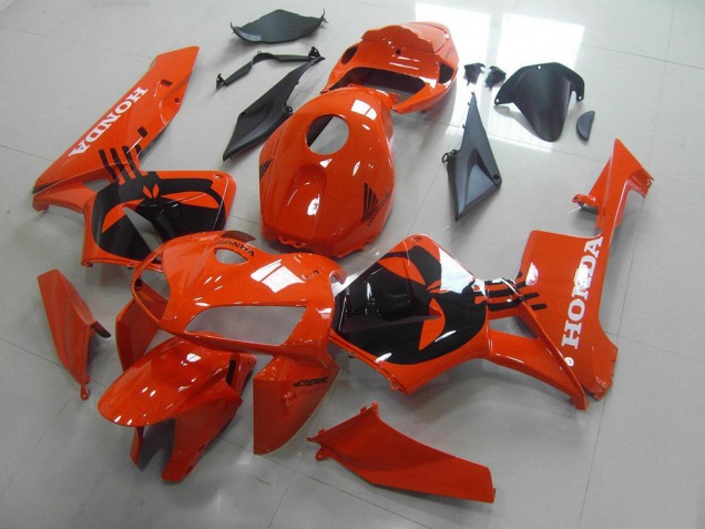 CBR 600 RR 2005-2006 Verkleidung & Plastik - Orange Schwarz