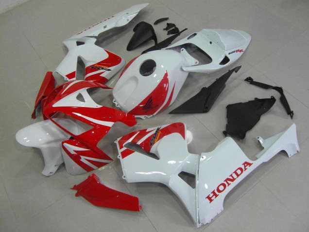 CBR 600 RR 2005-2006 Verkleidung - Rot Weiß