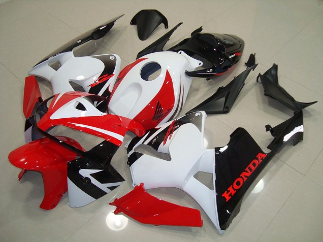 CBR 600 RR 2005-2006 Verkleidung - Rot Weiß Schwarz