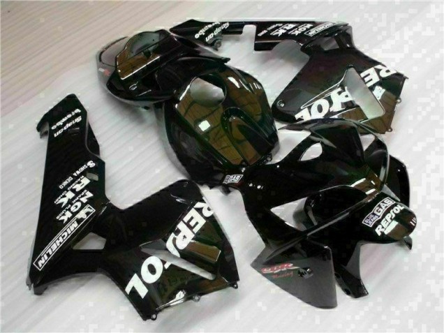 CBR 600 RR 2005-2006 Verkleidung - Schwarz Repsol