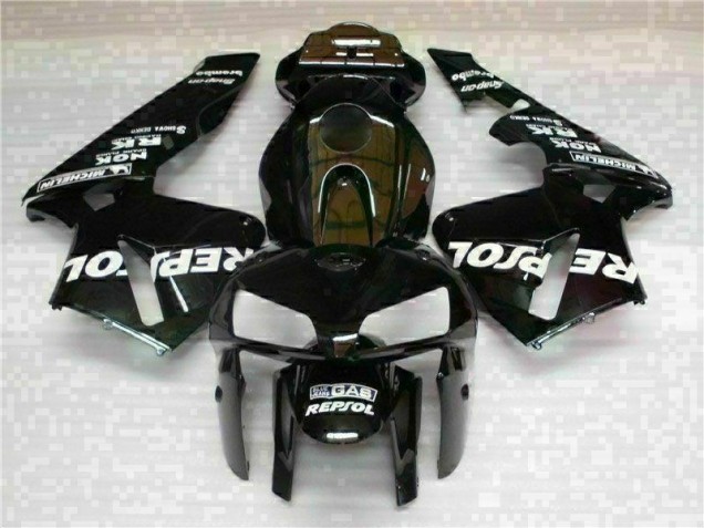 CBR 600 RR 2005-2006 Verkleidung - Schwarz Repsol
