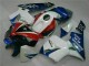 CBR 600 RR 2005-2006 Verkleidung - Weiß Blau
