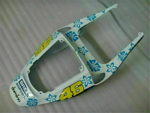CBR 600 RR 2005-2006 Verkleidung - Weiß Blau Nastro Azzurro 46