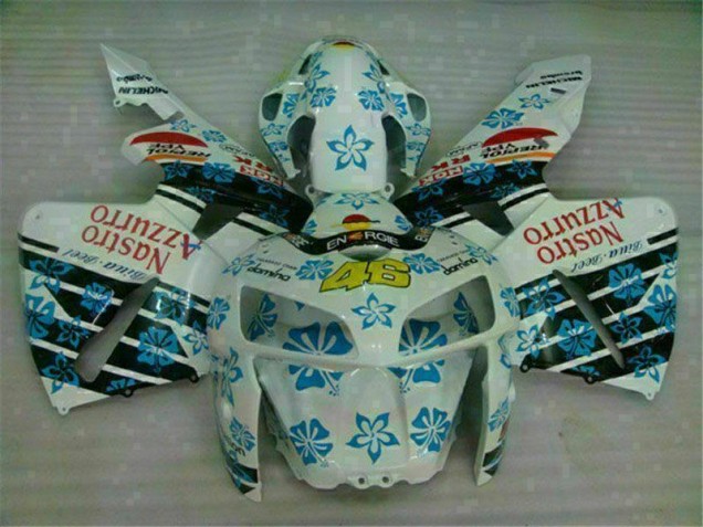 CBR 600 RR 2005-2006 Verkleidung - Weiß Blau Nastro Azzurro 46
