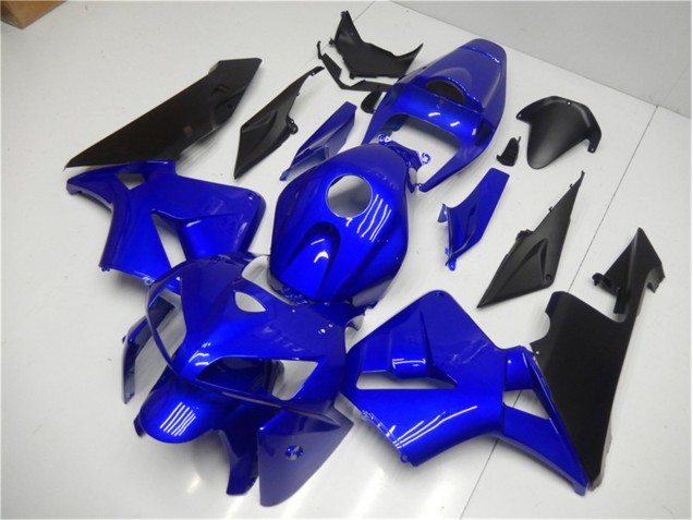 CBR 600 RR 2005-2006 Verkleidungen - Blau Schwarz