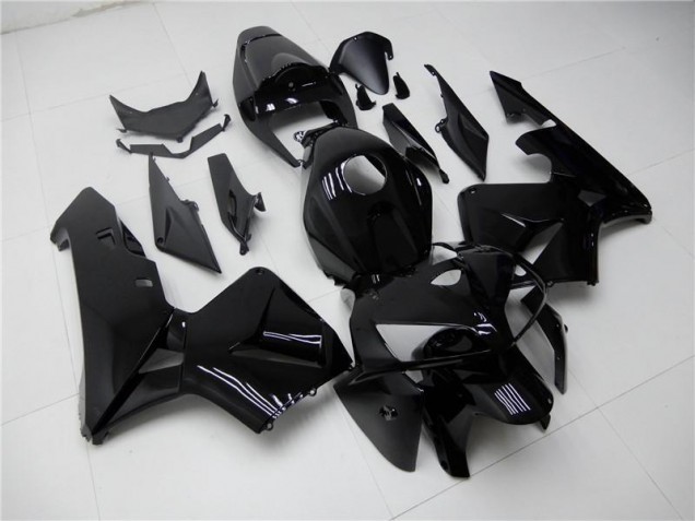 CBR 600 RR 2005-2006 Verkleidungen - Glänzend Schwarz