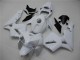 CBR 600 RR 2005-2006 Verkleidungen - Glänzend Weiß
