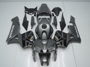 CBR 600 RR 2005-2006 Verkleidungen - Grau Schwarz