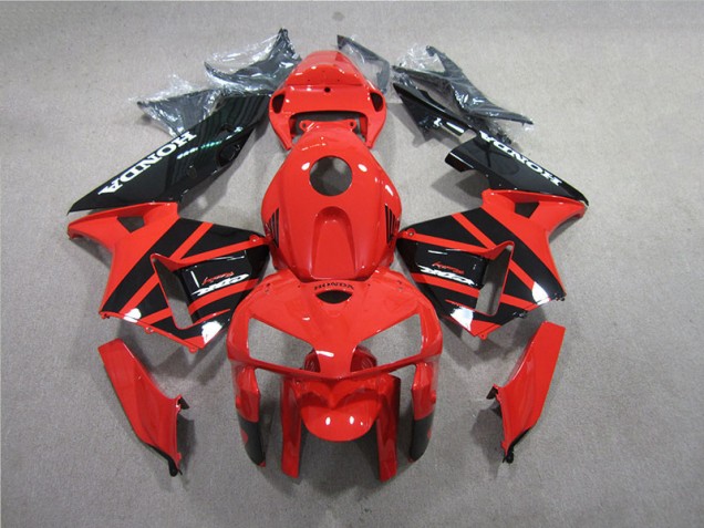 CBR 600 RR 2005-2006 Verkleidungen Komplett Sets - Rot Schwarz