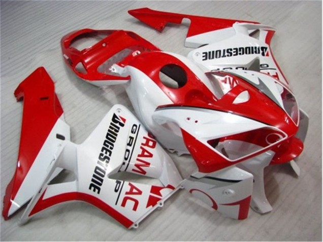CBR 600 RR 2005-2006 Verkleidungen Komplett Sets - Rot Weiß CBR 600 RR 2005-2006 Verkleidungen Komplett Sets - Rot Weiß
