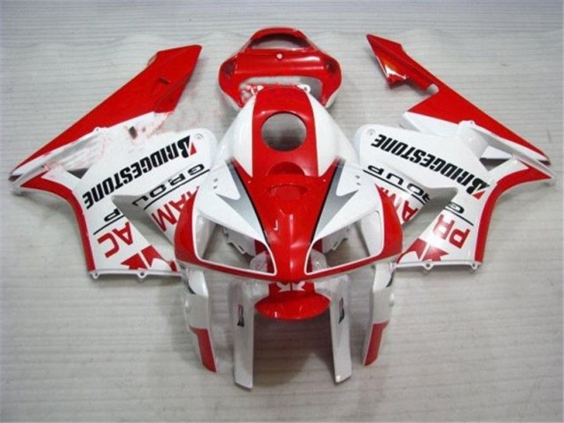 CBR 600 RR 2005-2006 Verkleidungen Komplett Sets - Rot Weiß CBR 600 RR 2005-2006 Verkleidungen Komplett Sets - Rot Weiß