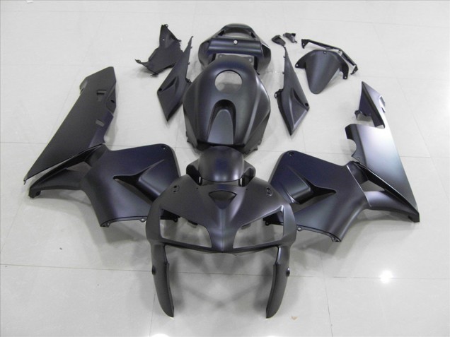 CBR 600 RR 2005-2006 Verkleidungen - Matt Schwarz
