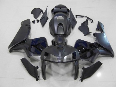 CBR 600 RR 2005-2006 Verkleidungen - Matt Schwarzer Totenkopf