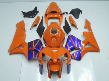 CBR 600 RR 2005-2006 Verkleidungen - Orange Blau
