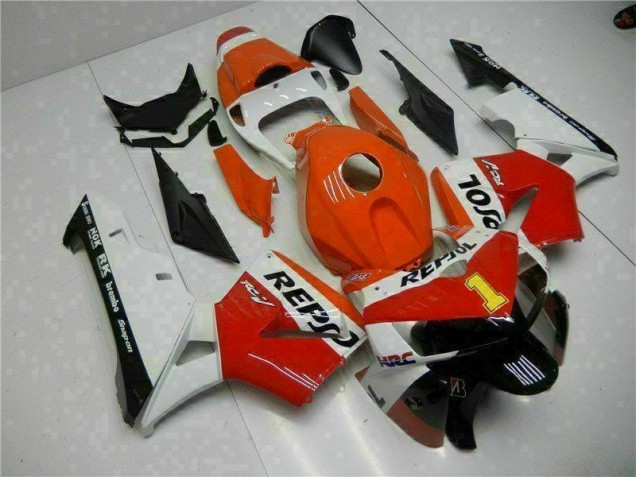 CBR 600 RR 2005-2006 Verkleidungen - Orange Repsol CBR 600 RR 2005-2006 Verkleidungen - Orange Repsol