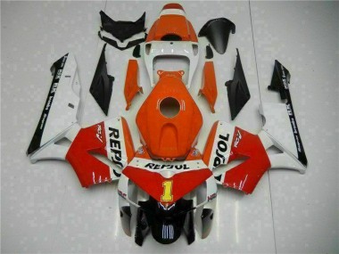 CBR 600 RR 2005-2006 Verkleidungen - Orange Repsol