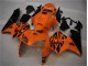 CBR 600 RR 2005-2006 Verkleidungen & Plastik - Orange Schwarz