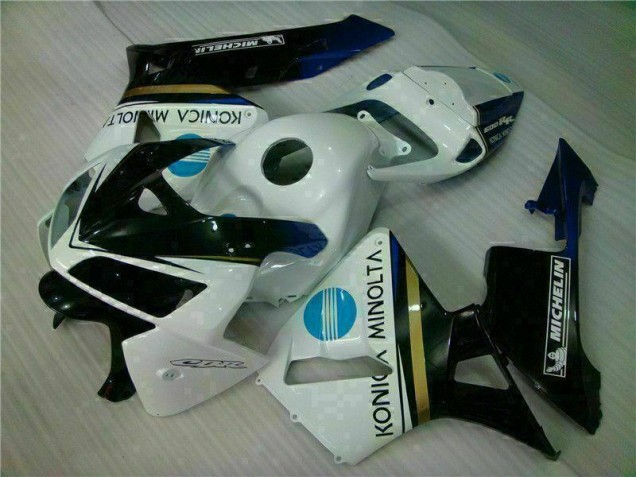 CBR 600 RR 2005-2006 Verkleidungen & Plastik - Weiß Schwarz