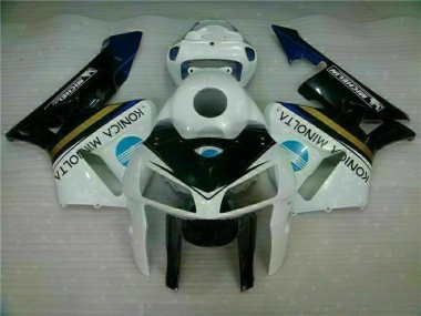 CBR 600 RR 2005-2006 Verkleidungen & Plastik - Weiß Schwarz