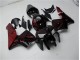 CBR 600 RR 2005-2006 Verkleidungen - Rot Flamme Schwarz