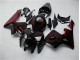 CBR 600 RR 2005-2006 Verkleidungen - Rot Flamme Schwarz