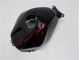 CBR 600 RR 2005-2006 Verkleidungen - Rot Flamme Schwarz