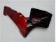 CBR 600 RR 2005-2006 Verkleidungen - Rot Flamme Schwarz