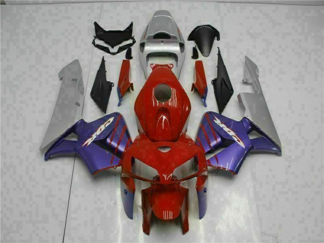 CBR 600 RR 2005-2006 Verkleidungen - Rot Lila