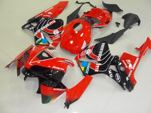 CBR 600 RR 2005-2006 Verkleidungen - Rot Schwarz Jomo CBR 600 RR 2005-2006 Verkleidungen - Rot Schwarz Jomo