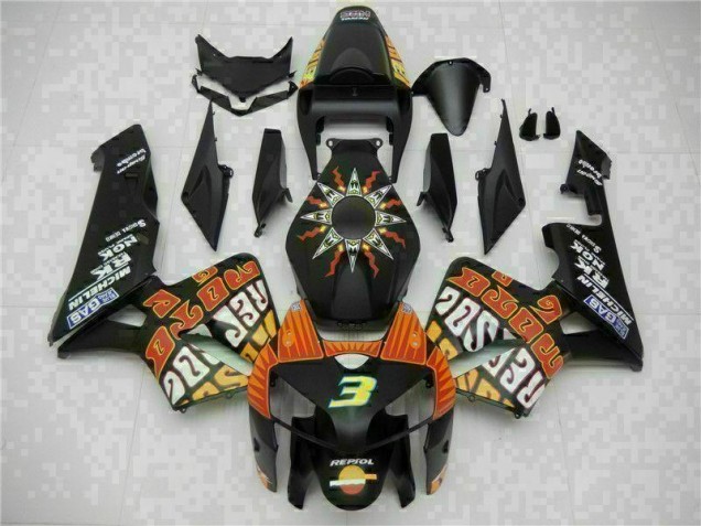CBR 600 RR 2005-2006 Verkleidungen - Schwarz CBR 600 RR 2005-2006 Verkleidungen - Schwarz