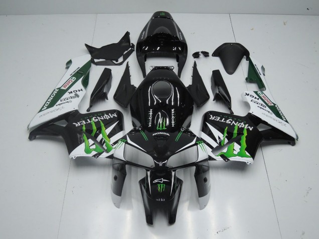 CBR 600 RR 2005-2006 Verkleidungen - Schwarz Monster