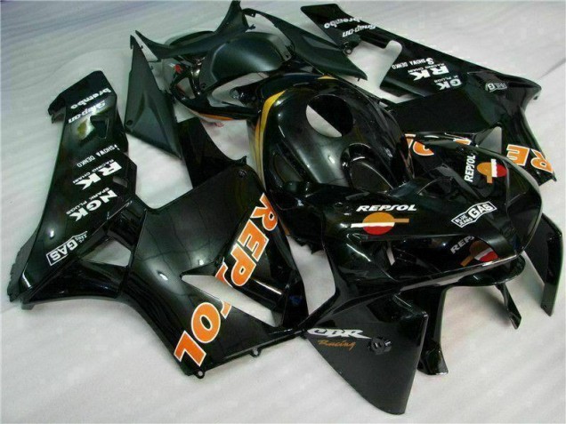 CBR 600 RR 2005-2006 Verkleidungen - Schwarz Repsol