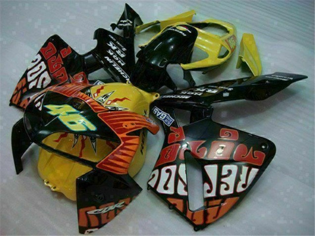 CBR 600 RR 2005-2006 Verkleidungen - Schwarz Rot Gelb 46 CBR 600 RR 2005-2006 Verkleidungen - Schwarz Rot Gelb 46
