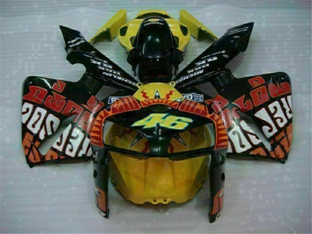 CBR 600 RR 2005-2006 Verkleidungen - Schwarz Rot Gelb 46 CBR 600 RR 2005-2006 Verkleidungen - Schwarz Rot Gelb 46