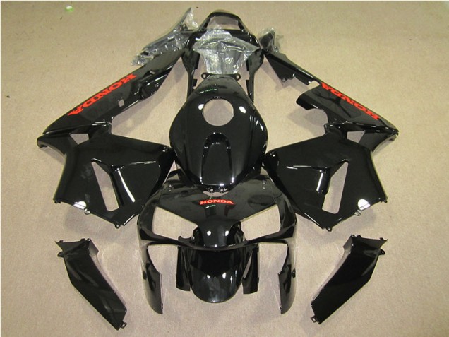 CBR 600 RR 2005-2006 Verkleidungen - Schwarz Rot