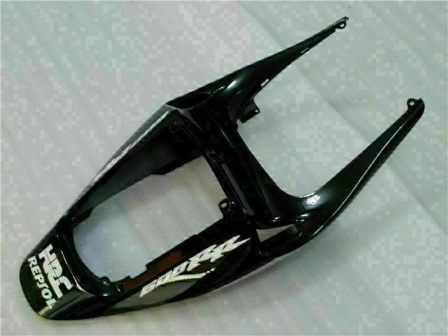 CBR 600 RR 2005-2006 Verkleidungen - Schwarz Silber Repsol