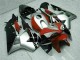 CBR 600 RR 2005-2006 Verkleidungen - Schwarz Silber Rot CBR 600 RR 2005-2006 Verkleidungen - Schwarz Silber Rot