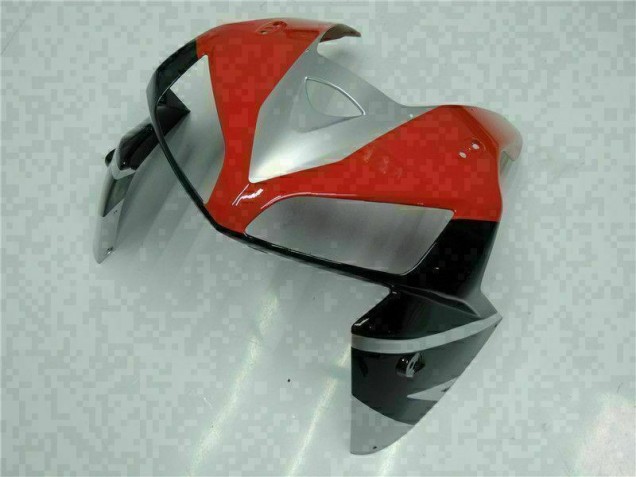CBR 600 RR 2005-2006 Verkleidungen - Schwarz Silber Rot CBR 600 RR 2005-2006 Verkleidungen - Schwarz Silber Rot
