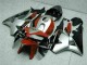 CBR 600 RR 2005-2006 Verkleidungen - Schwarz Silber Rot CBR 600 RR 2005-2006 Verkleidungen - Schwarz Silber Rot